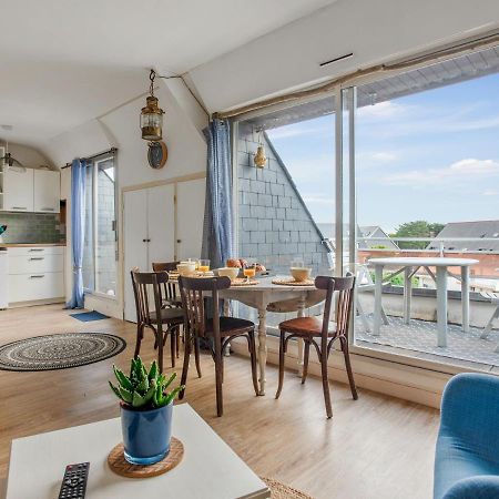 Duplex Face A La Mer - Le Studio D'Adal Quiberon Exteriör bild