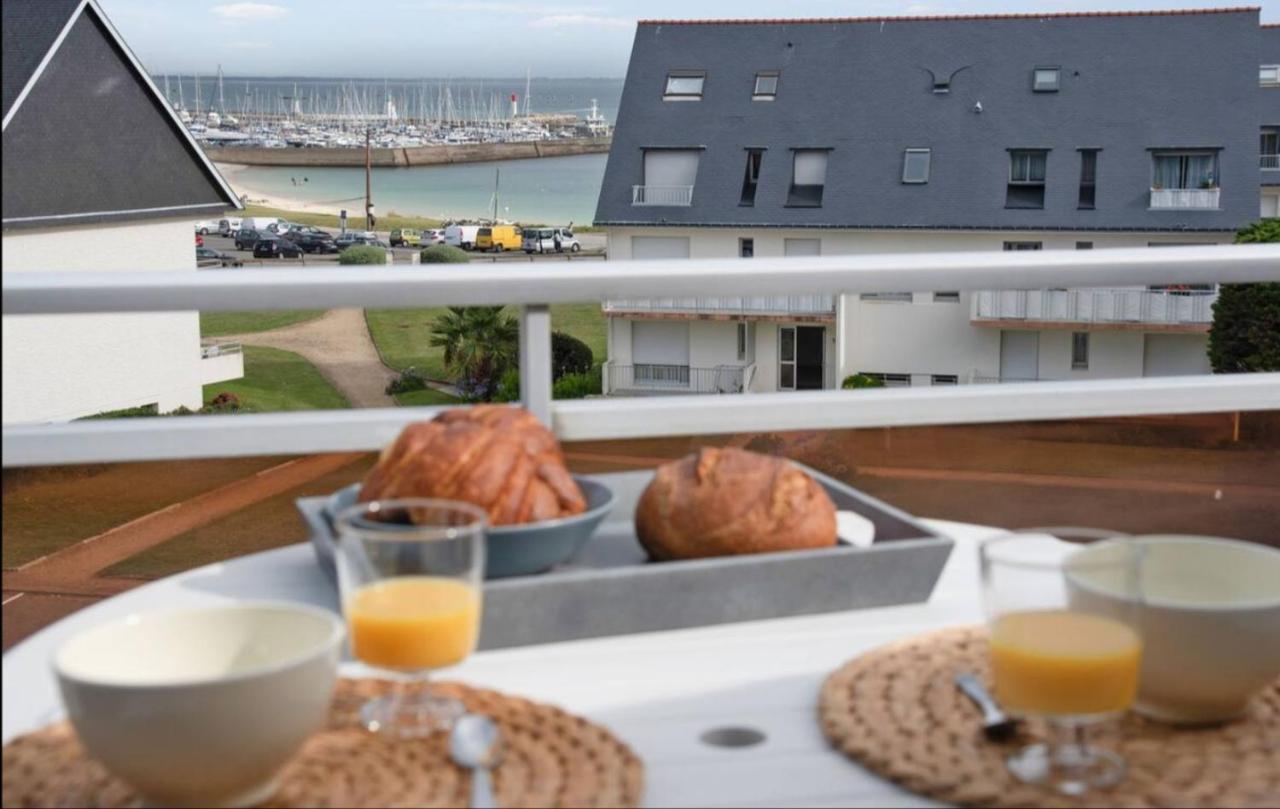 Duplex Face A La Mer - Le Studio D'Adal Quiberon Exteriör bild