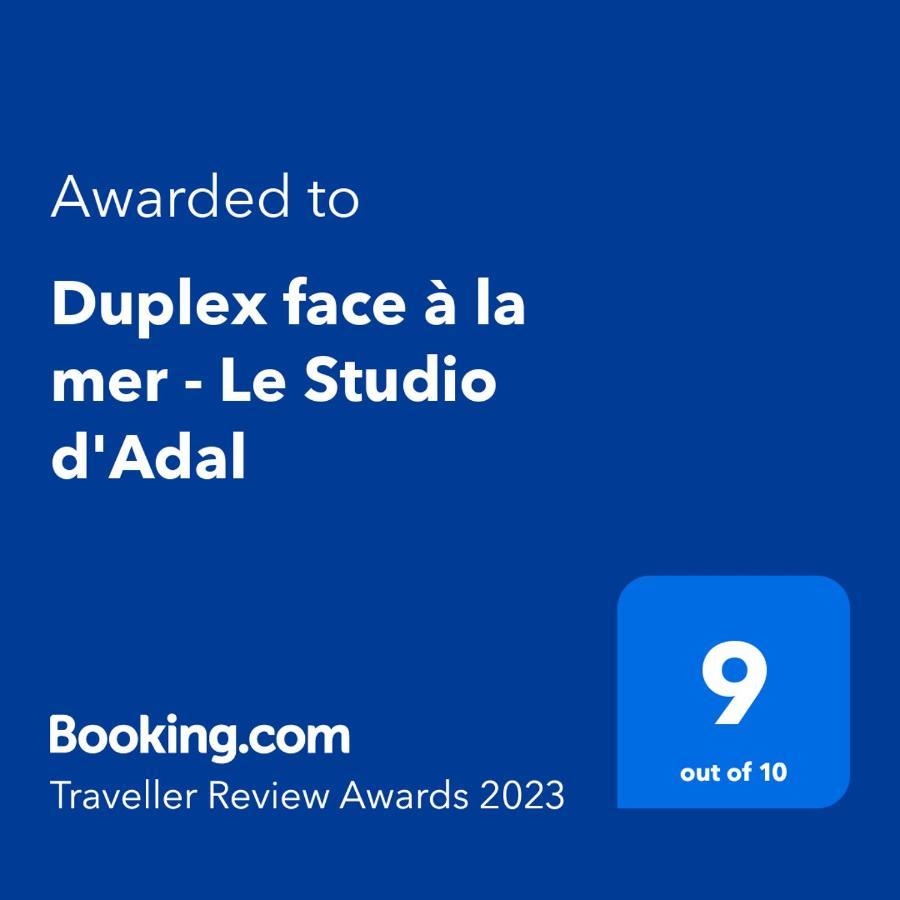 Duplex Face A La Mer - Le Studio D'Adal Quiberon Exteriör bild